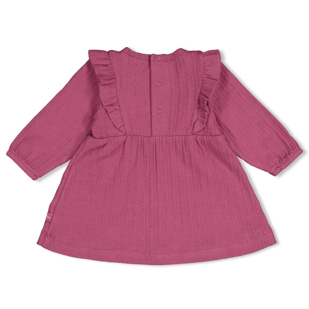 Feetje:Afternoon tea: jurk rib berry