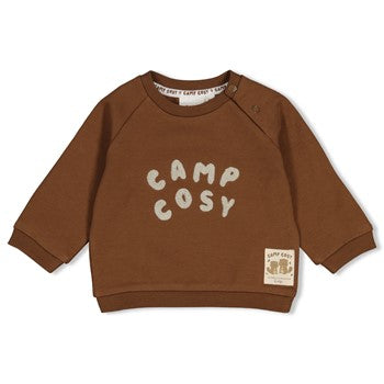 Feetje: Tiny Timber Tales: sweater relaxed fit brown