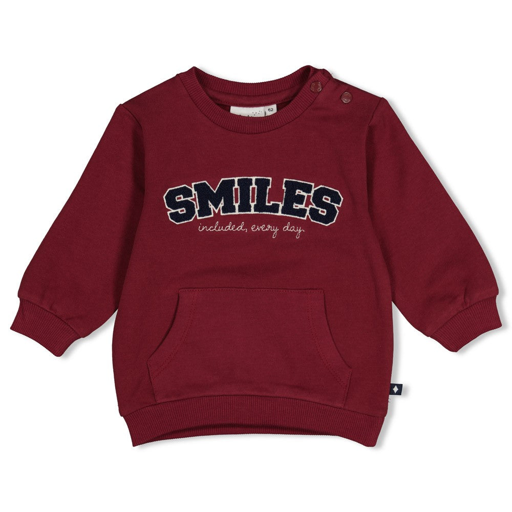 Feetje: Built for fun: sweater bordeaux