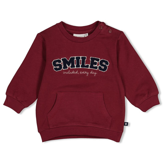 Feetje: Built for fun: sweater bordeaux