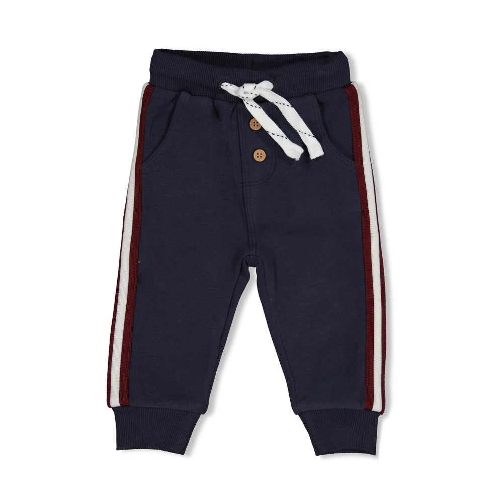 Feetje: Built for fun: broek marine streep