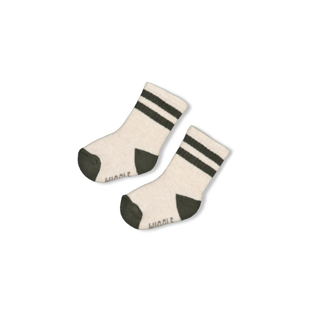 Feetje: Wiggle and Waddle:sokken offwhite melange