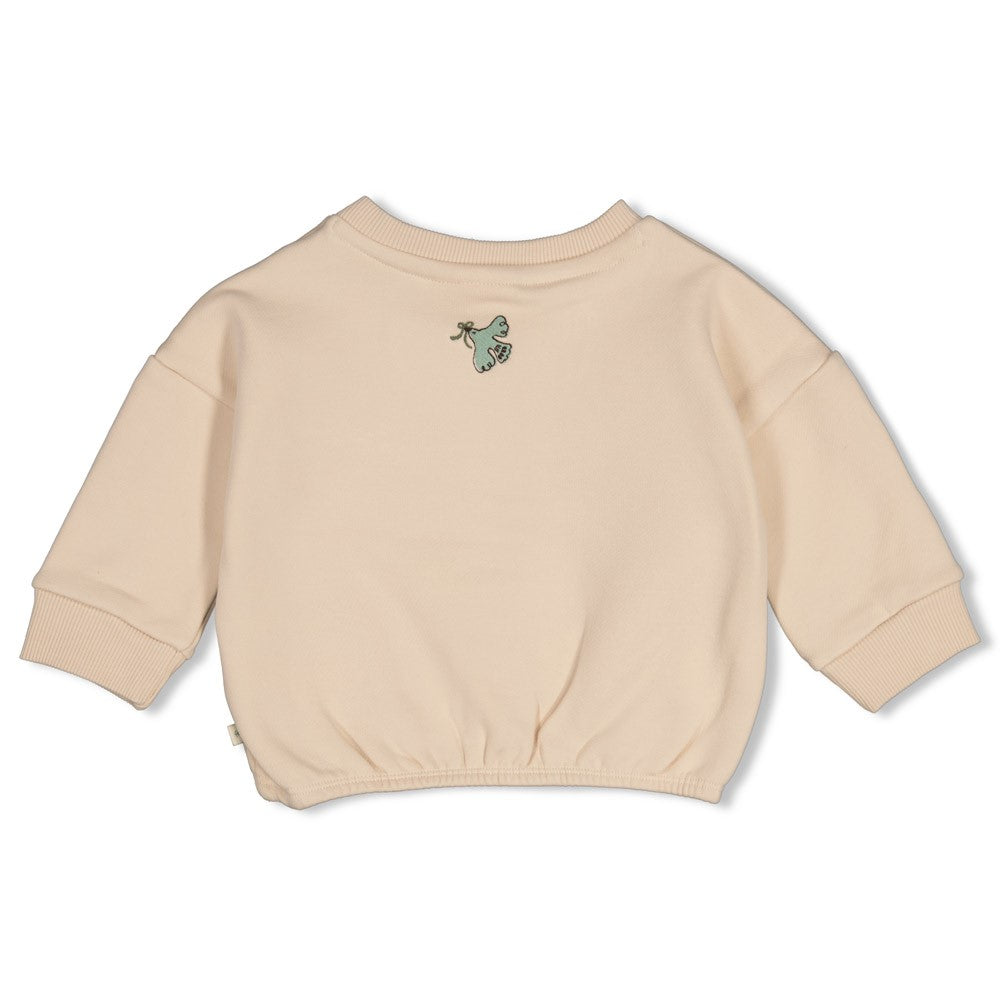 Feetje: Lucky bloombird: oversized sweater hartje