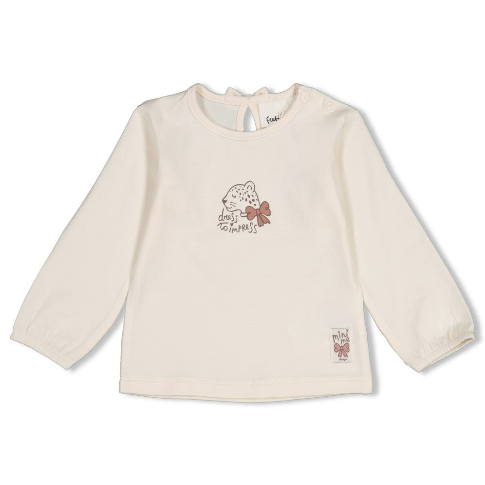 Feetje:Dress to impress: longsleeve offwhite