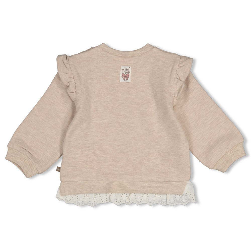 Feetje:Dress to impress: sweater taupe melange