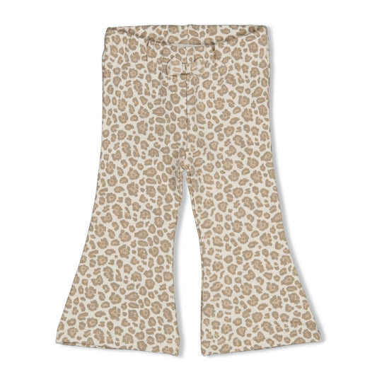 Feetje:Dress to impress: Flare broek AOP offwhite melange
