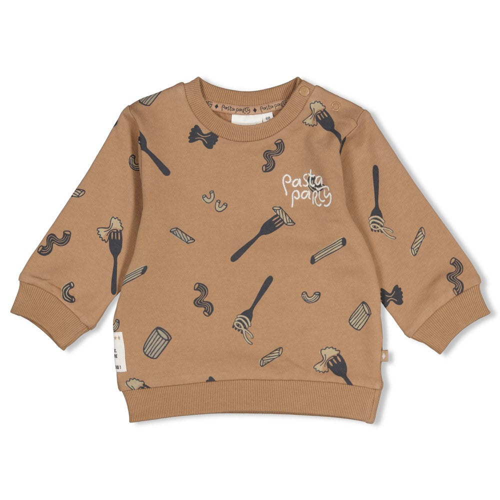 Feetje: Pasta Party: sweater camel