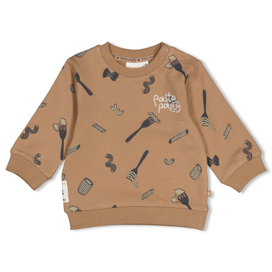 Feetje: Pasta Party: sweater camel