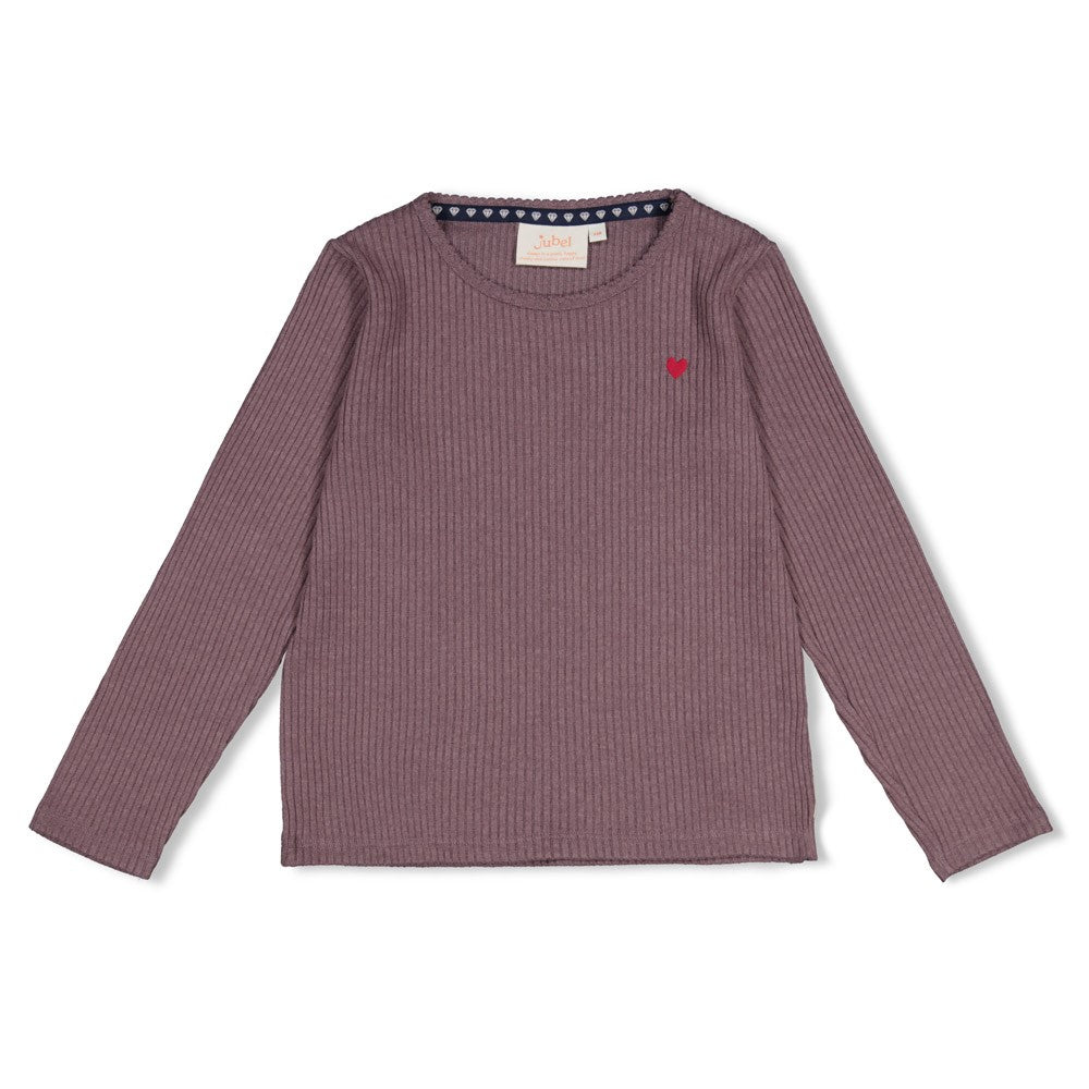 Jubel:Dailey princess: Ls lila rib