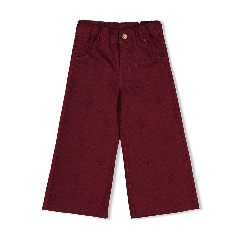 Jubel:Dailey princess: jeans broek bordeaux