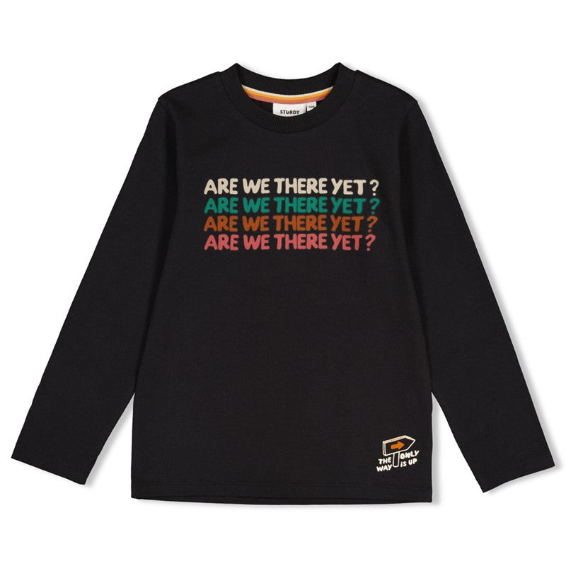 Sturdy:Mountain top: longsleeve anthracite