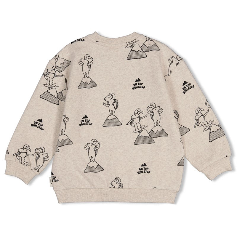 Sturdy:Mountain top: sweater AOP relaxed fit