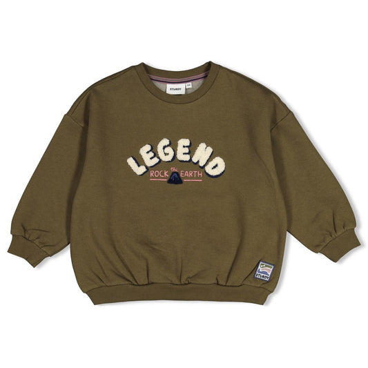 Sturdy:Rock The Earth: Sweater oversized army "Legend"