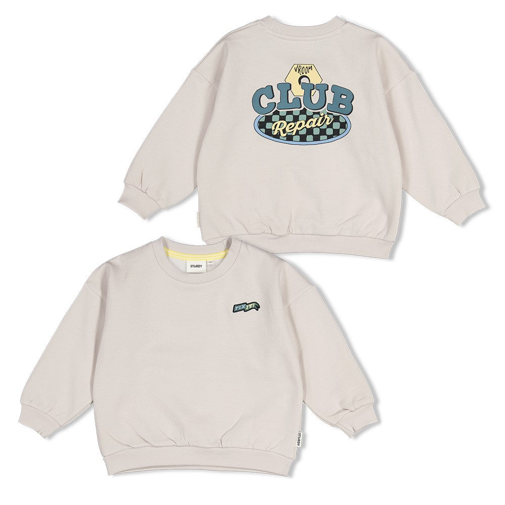 Sturdy:Fix it: sweater oversized with backprint : kit