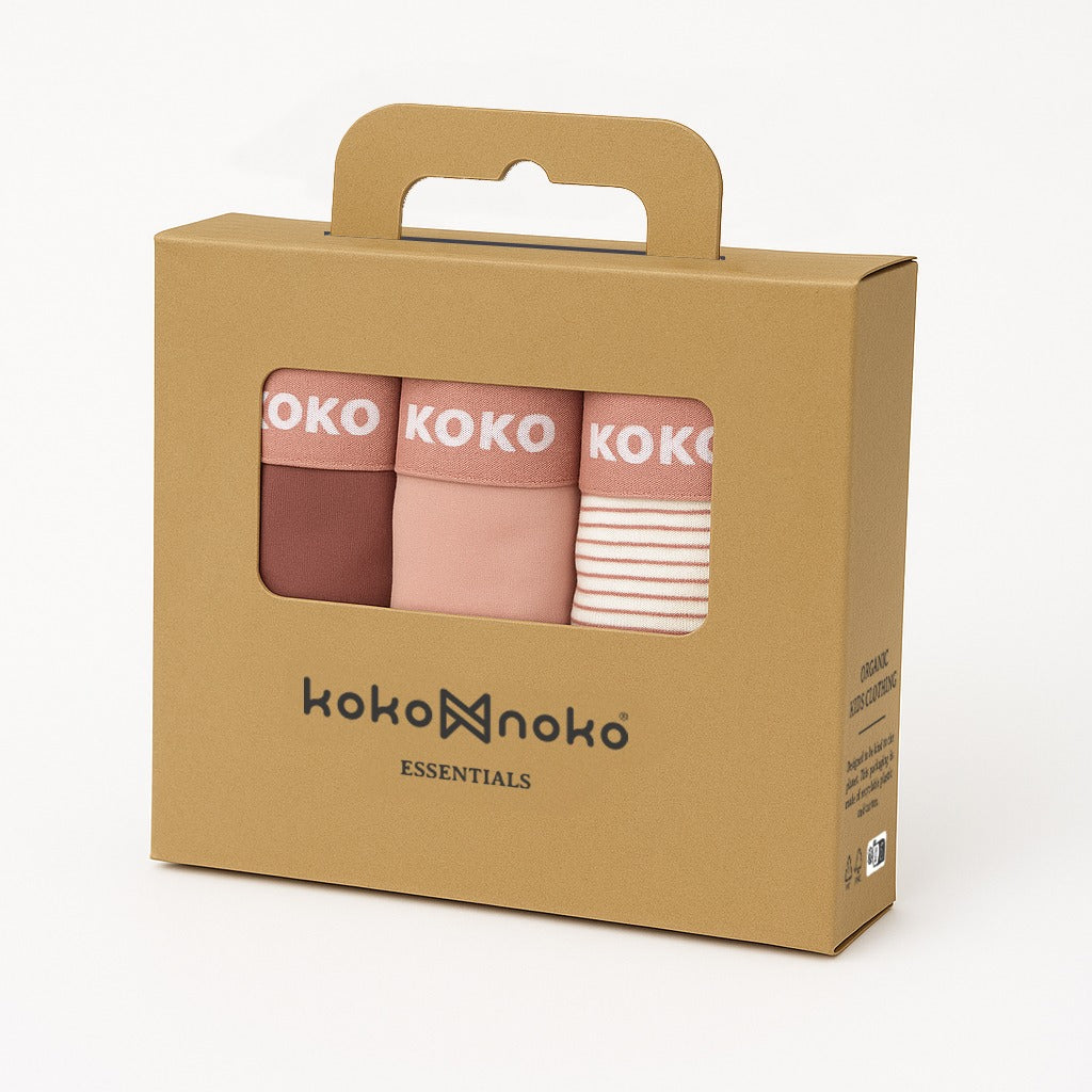 Koko Noko: 3 pack boxer dusty pink