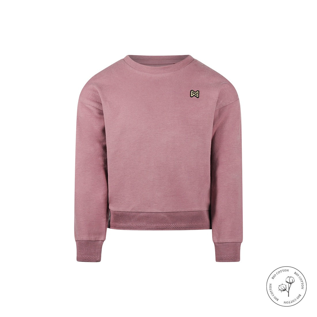 Koko Noko: Noos: sweater dropped shoulder mauve