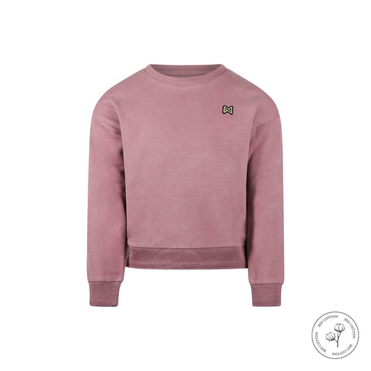 Koko Noko: Noos: sweater dropped shoulder mauve