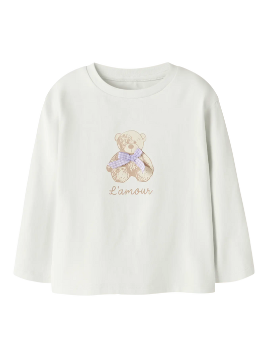Name it: longsleeve bear bow