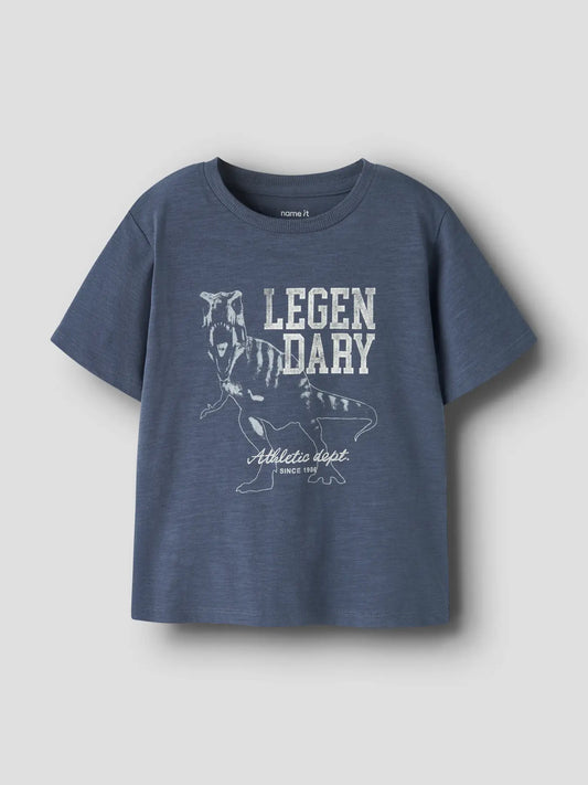 Name it: Shirt T-rex navy