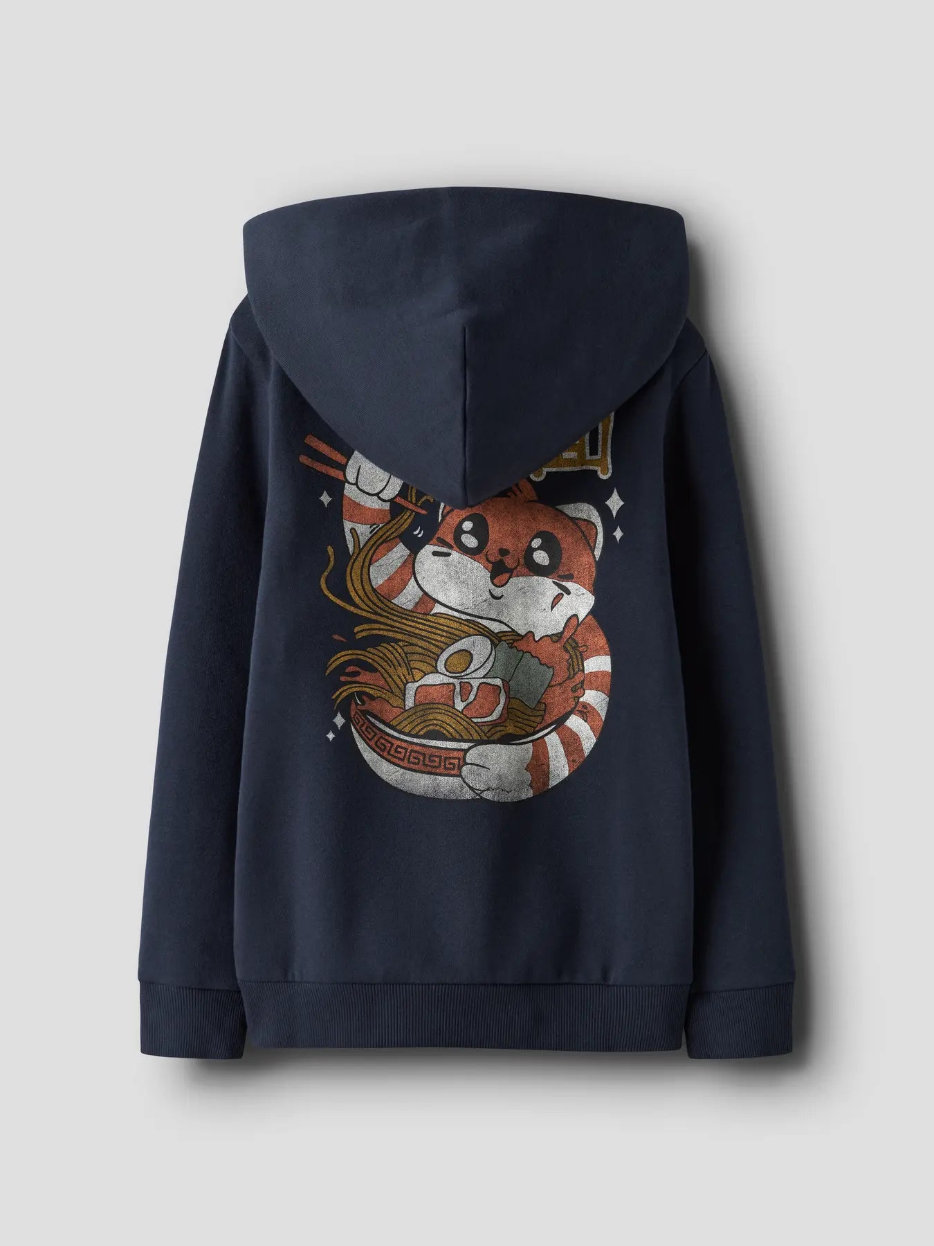 Name it: Hoodie navy cat