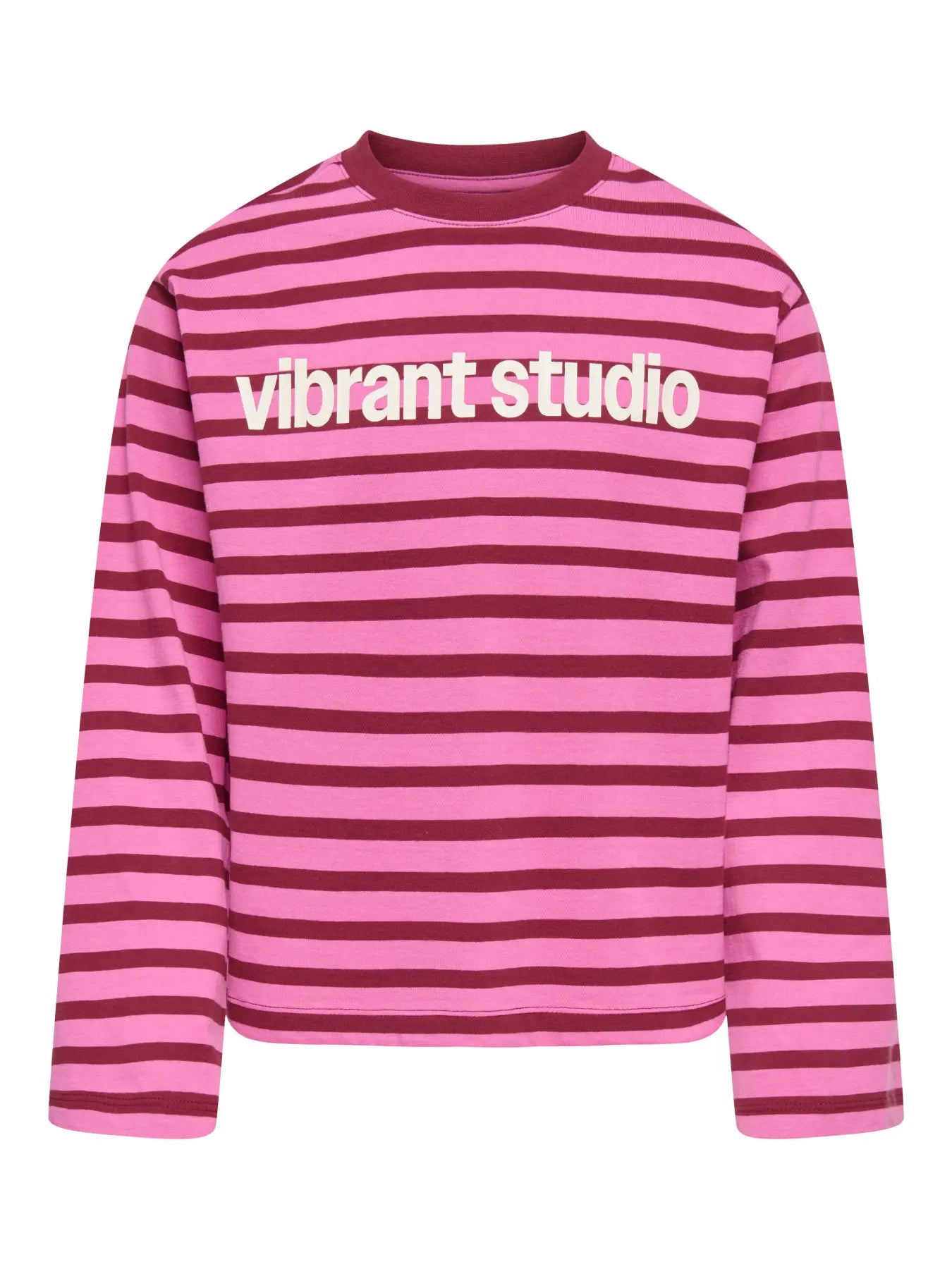 Name it: longsleeve stripes "Vibrant studio"