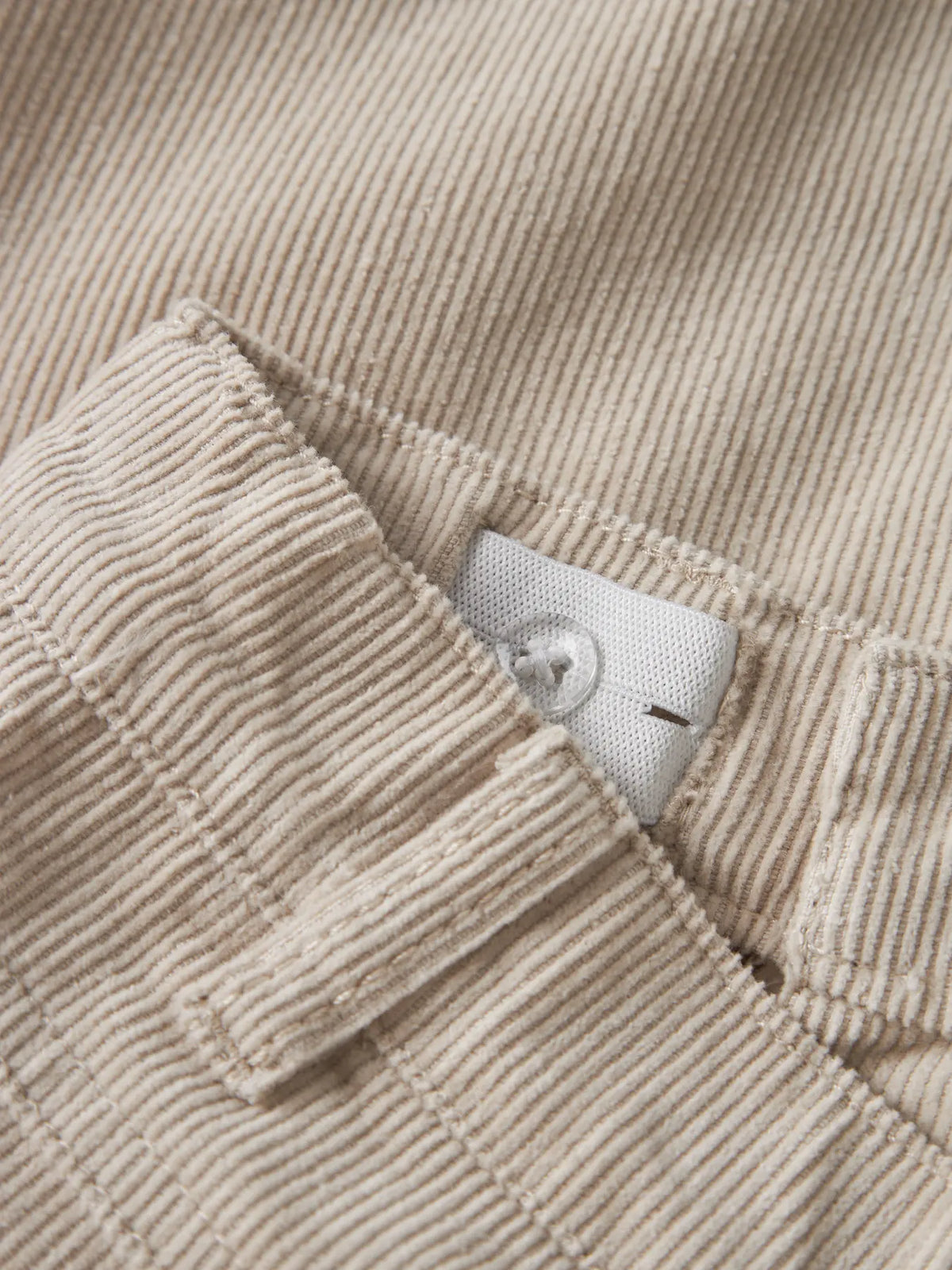 Name it: Wide cord pants beige