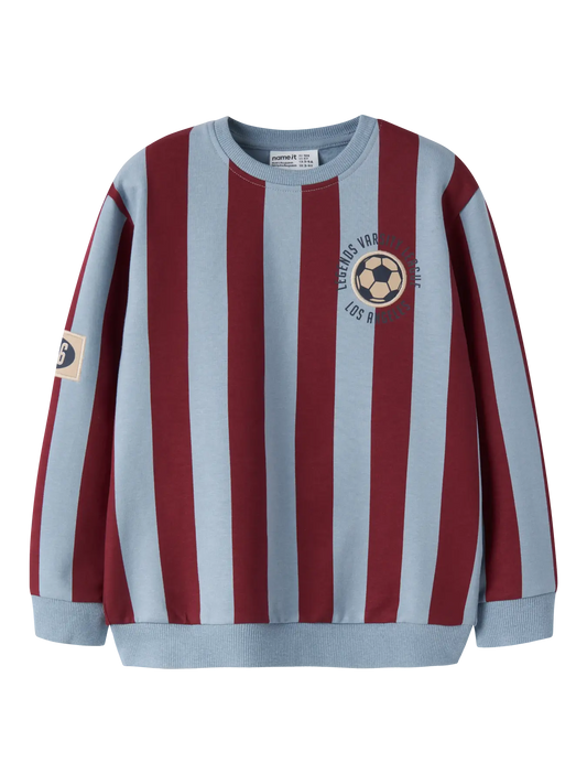 Name it: sweater Football bordeaux