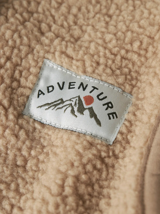 Name it: teddy vest beige
