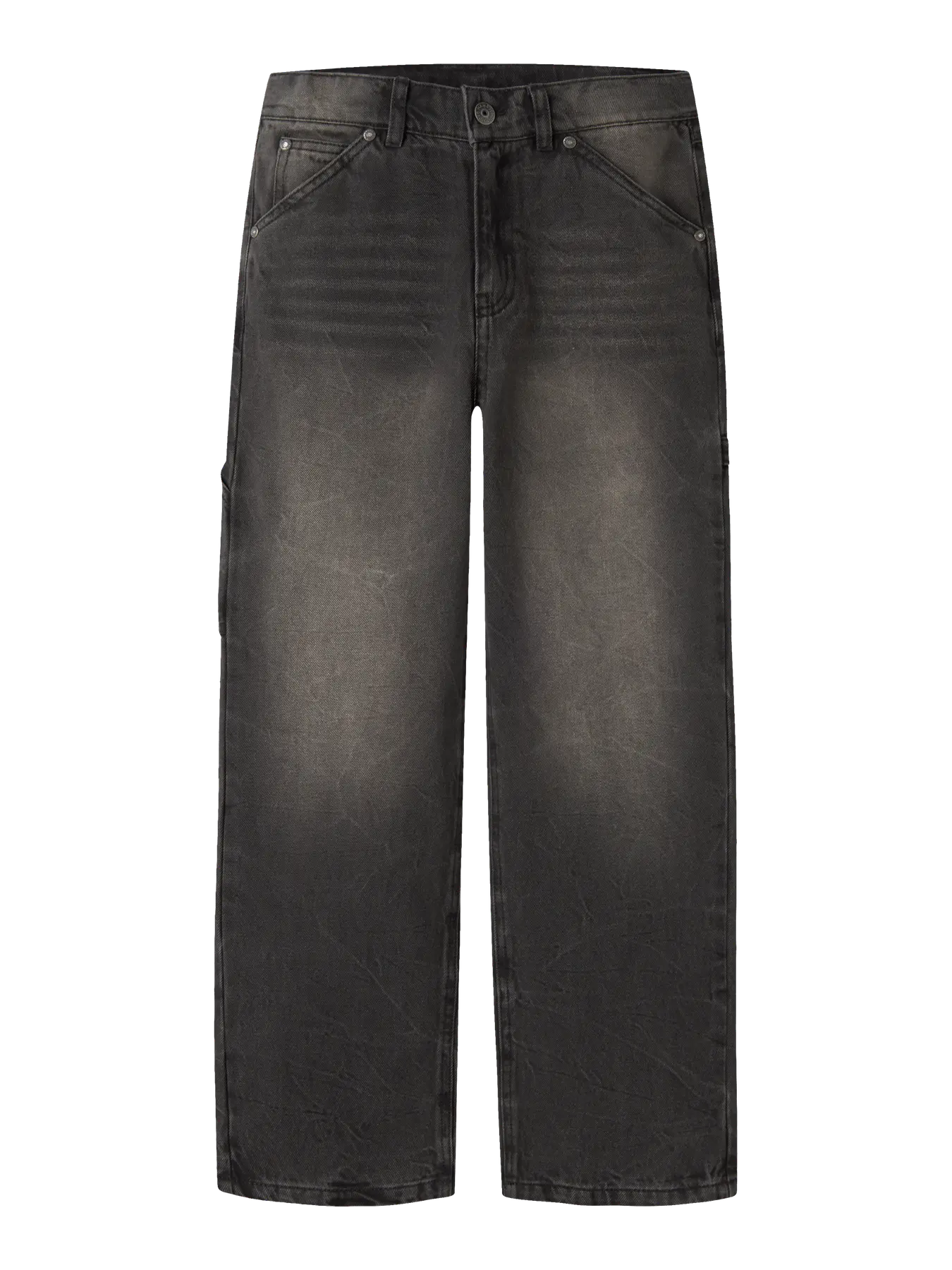 Name it: straight jeans brown denim