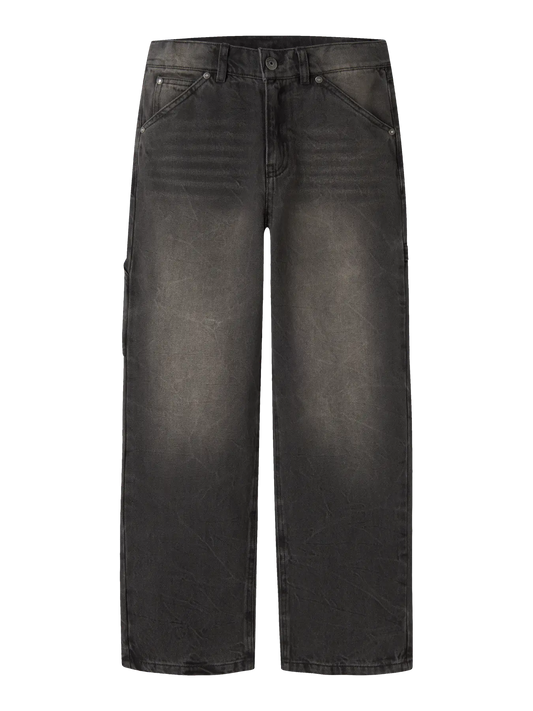 Name it: straight jeans brown denim
