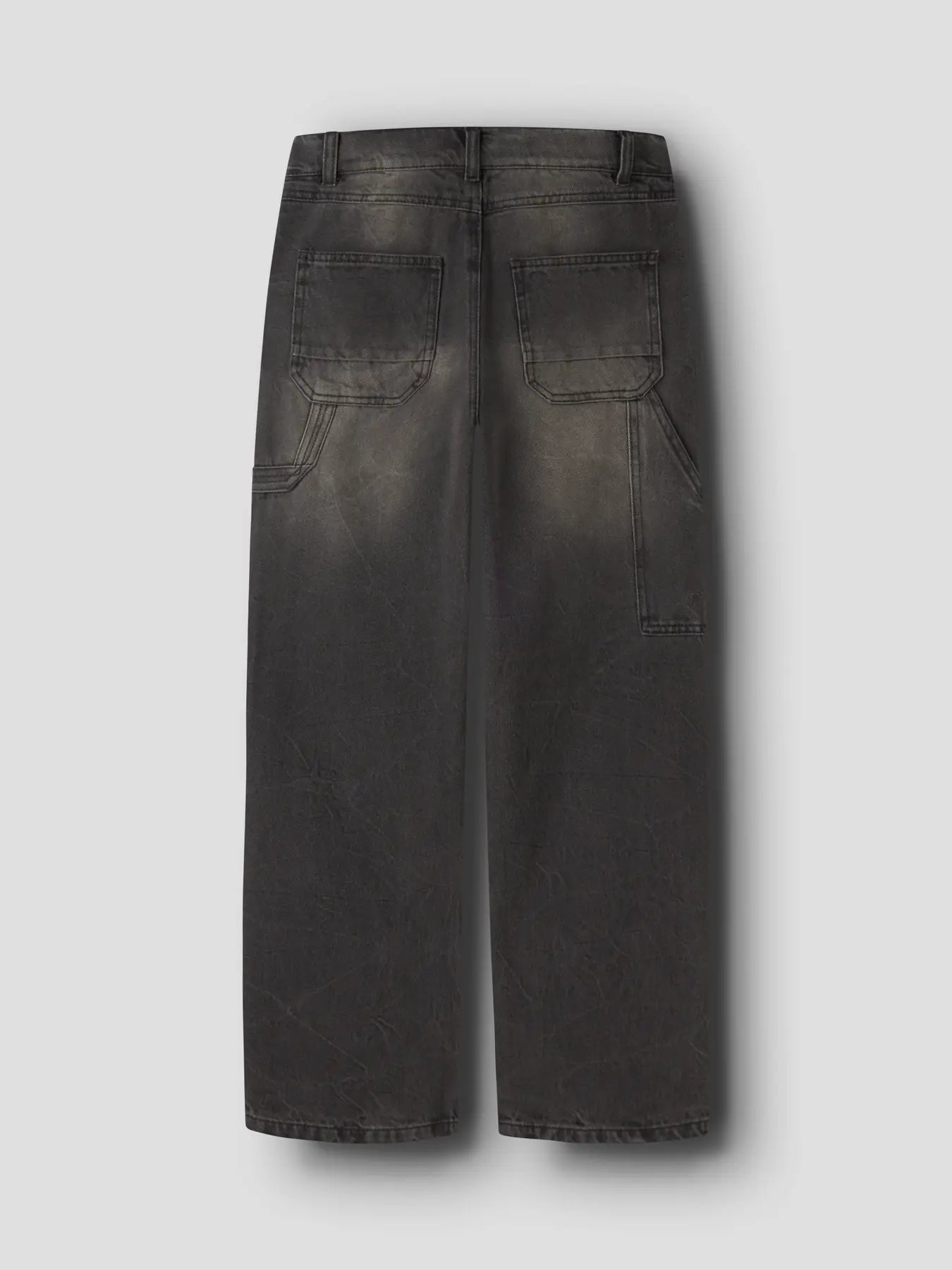 Name it: straight jeans brown denim