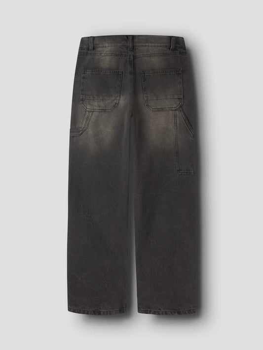 Name it: straight jeans brown denim
