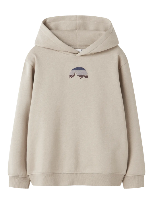 Name it: Hoodie beige "Lake side"