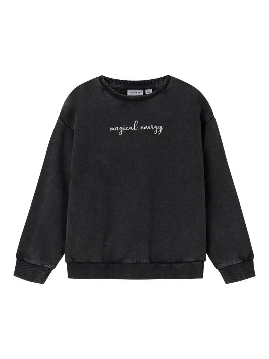Name it: sweater zwart vlinder