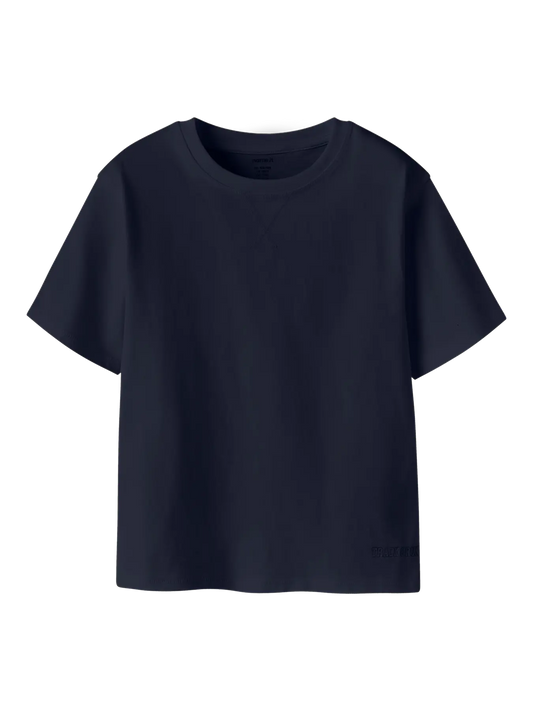 Name it: Shirt loose fit, navy