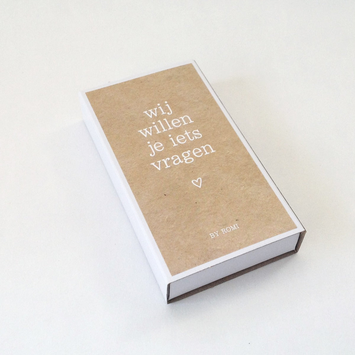 By Romi : wensdoosje: wil jij meter worden?