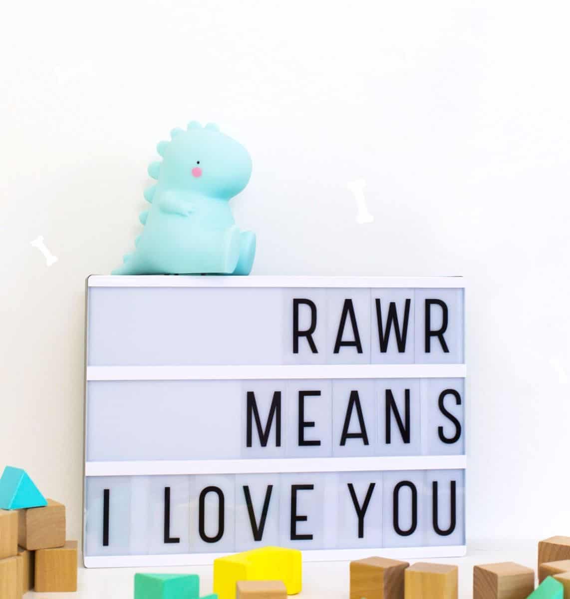 A little Lovely Company: letters: zwart