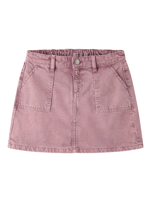 Name it: jeans skirt wild ginger