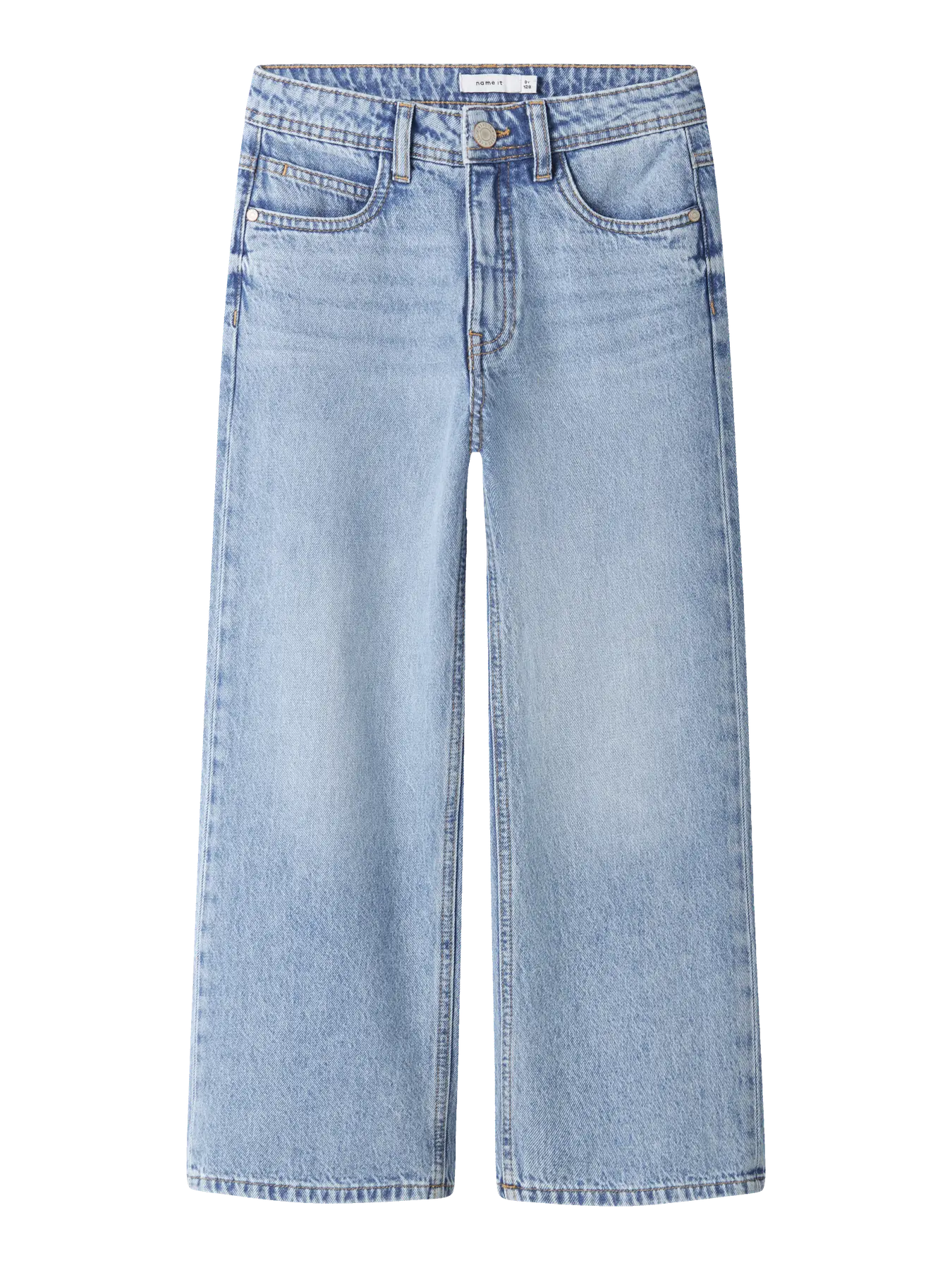 Name it: BERNT: Noos jeans skater light blue denim