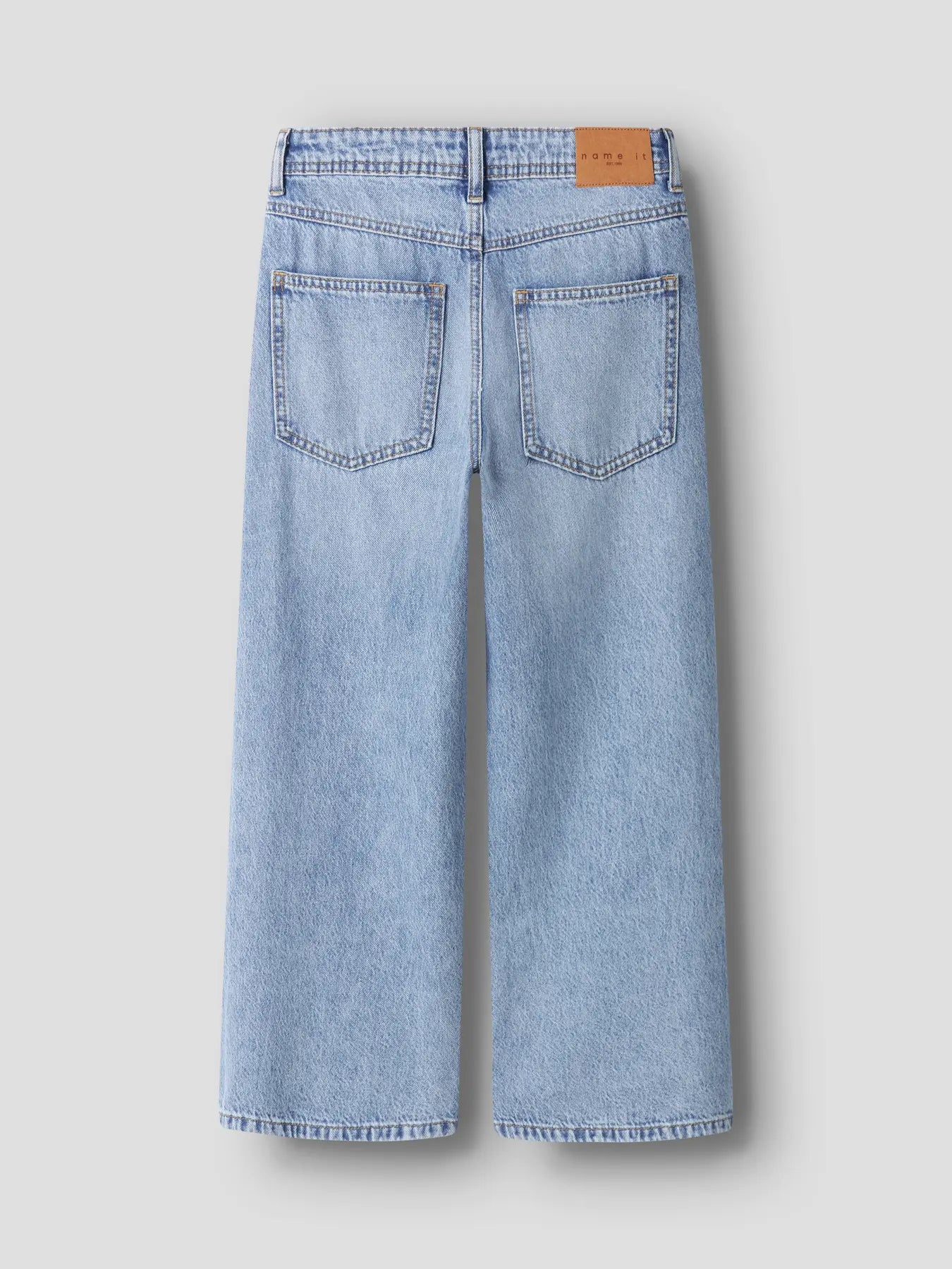 Name it: BERNT: Noos jeans skater light blue denim