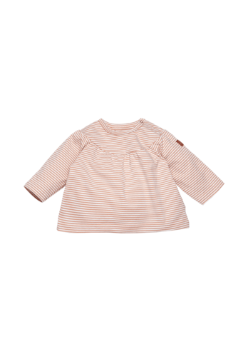 Bess: Shirt striped dusty rose
