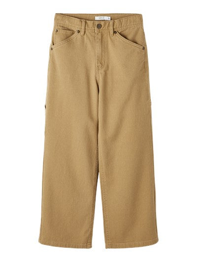 Name it: Noos collectie:Joep :straight pants kelp