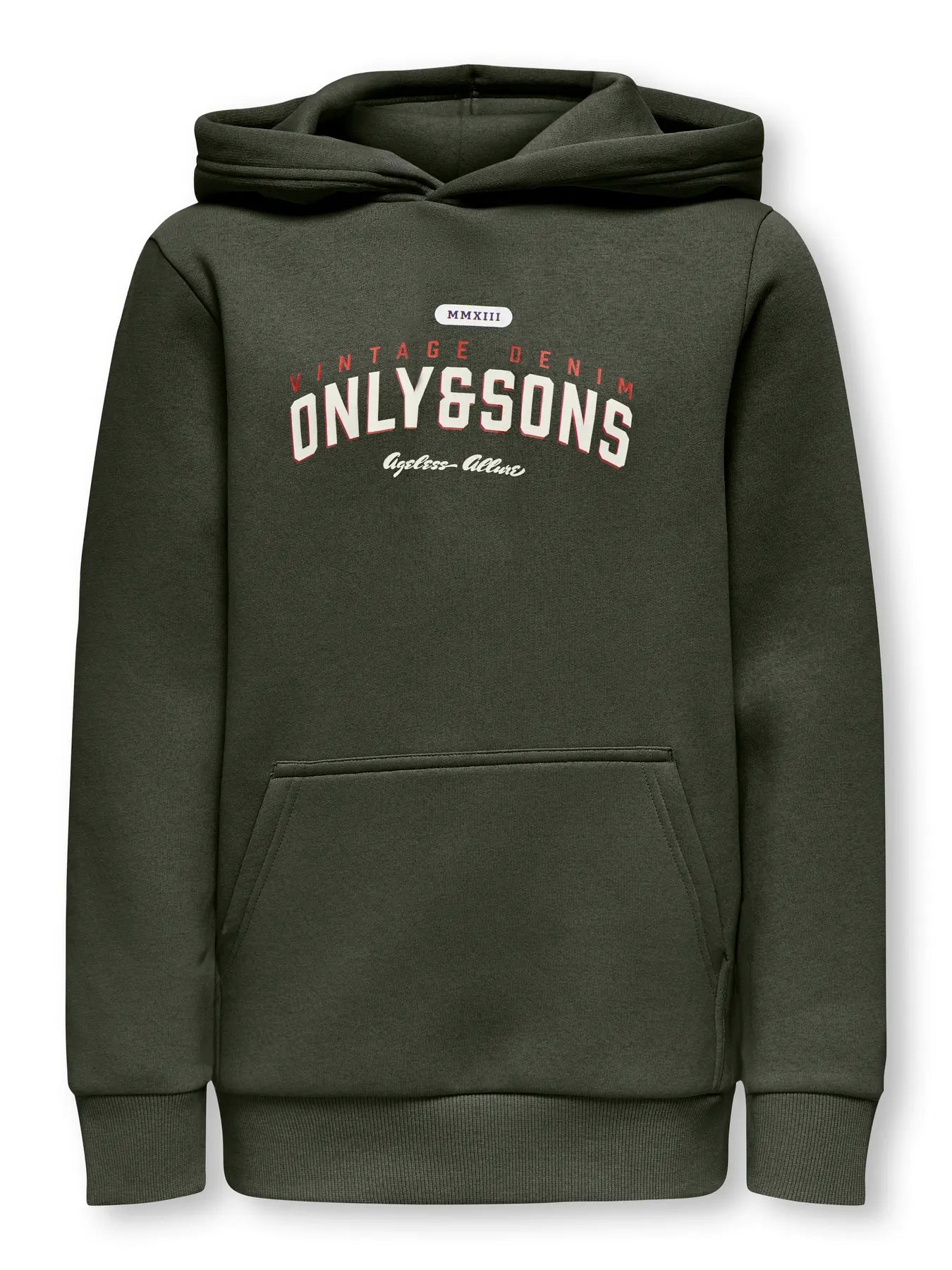 Only & Sons: Hoodie green