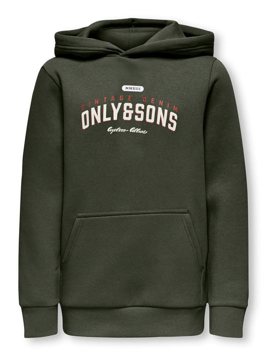 Only & Sons: Hoodie green