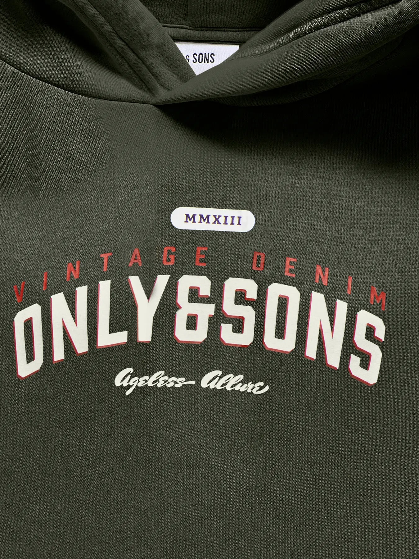 Only & Sons: Hoodie green