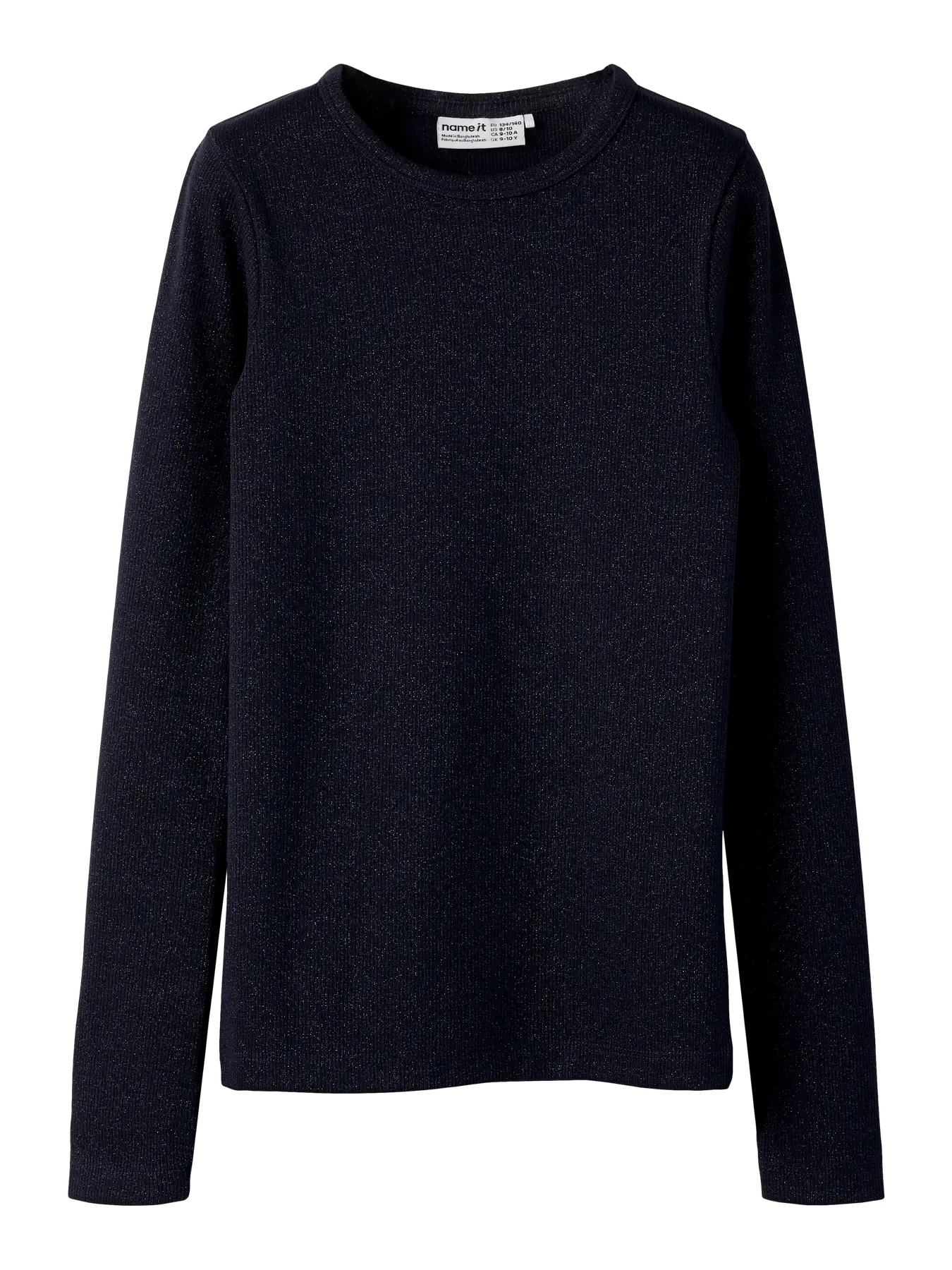 Name it: longsleeve navy glitter