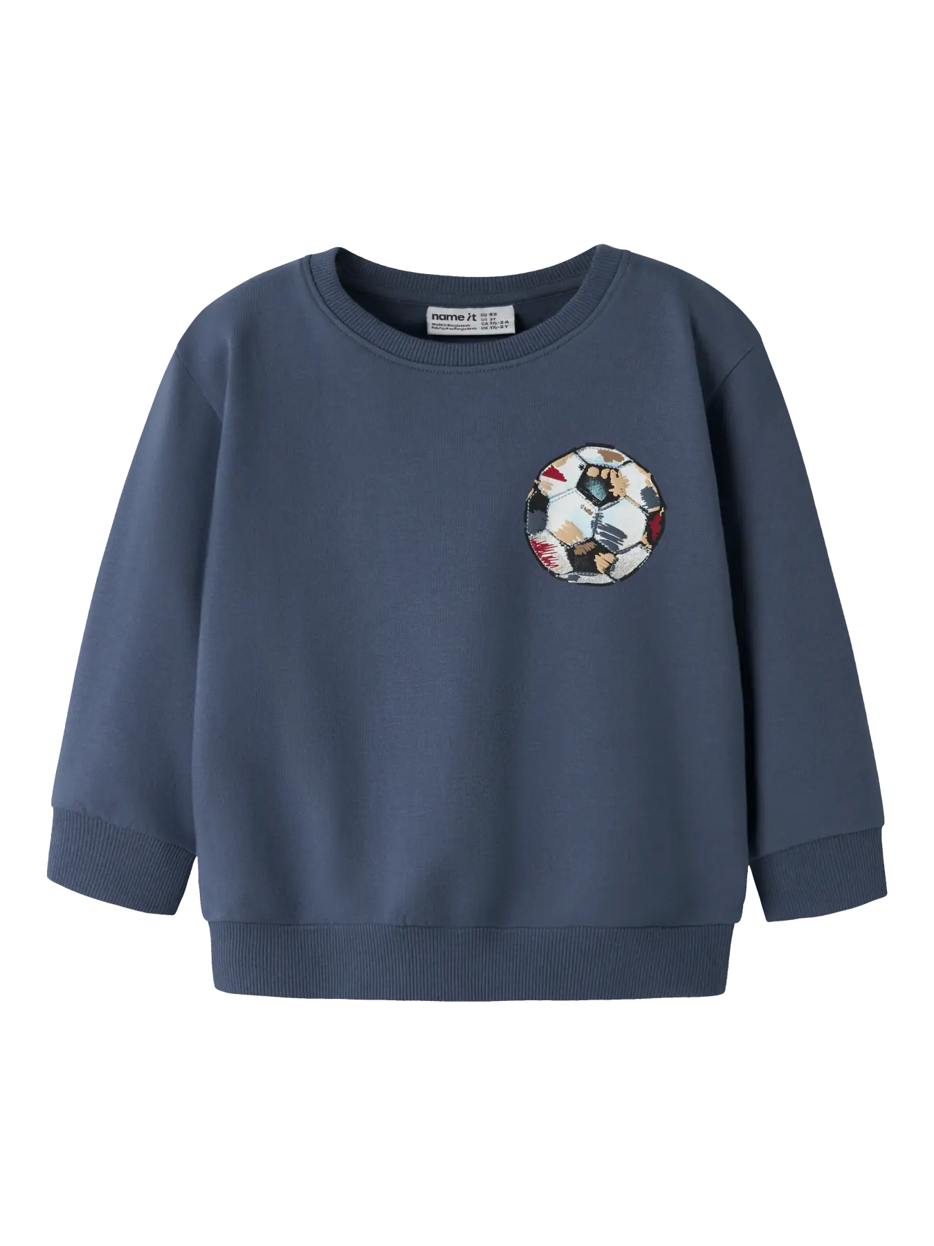 Name it: sweater Football blue