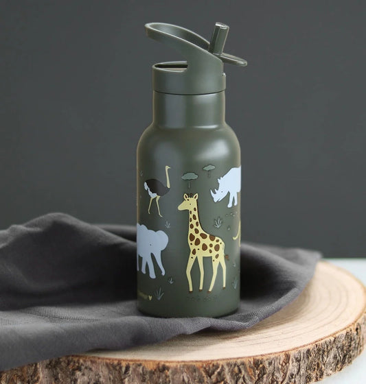 A Little Lovely Company:RVS Drinkfles:Savanne