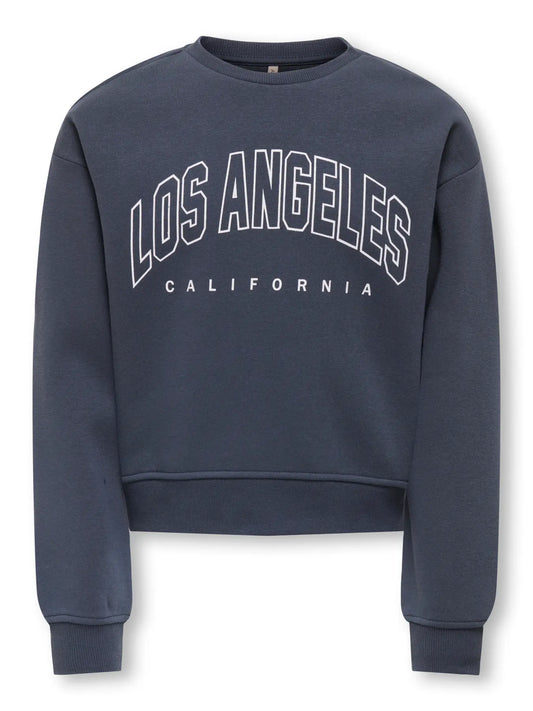 KidsOnly: Sweater ombre blue " Los Angeles"