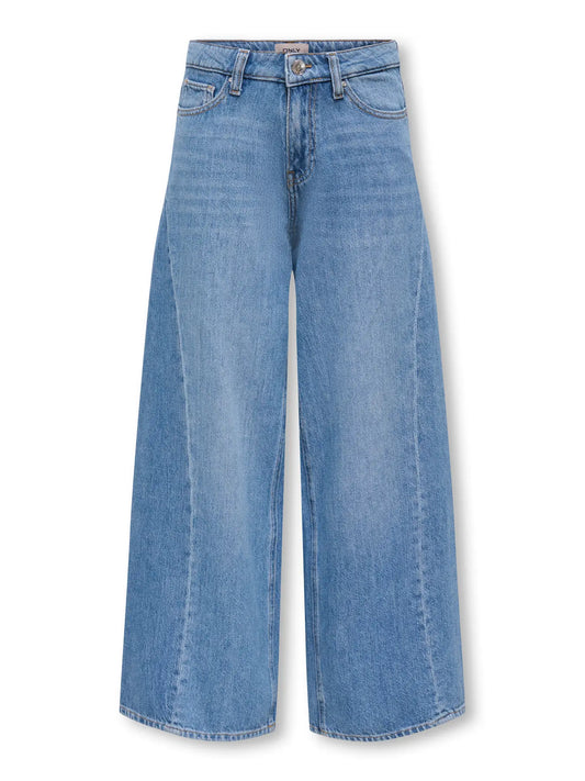 KidsOnly: jeans wide triangle light blue denim